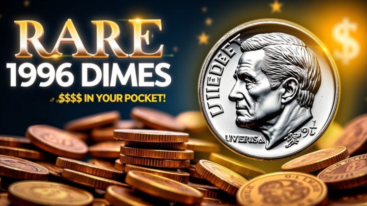 Rare 1996 Dimes You Need to Look For – These Valuable Coins Could Be in Your Pocket!